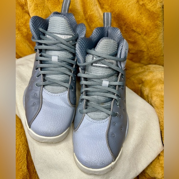 Air Jordan Jumpman Team 2 BG Youth Size 7Y ‘Cool Gray’ Basketball Shoes Sneakers - Picture 3 of 12